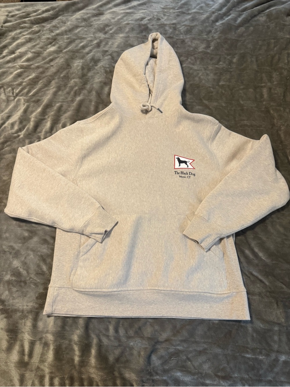The Black Dog Hooded Sweatshirt - Oatmeal